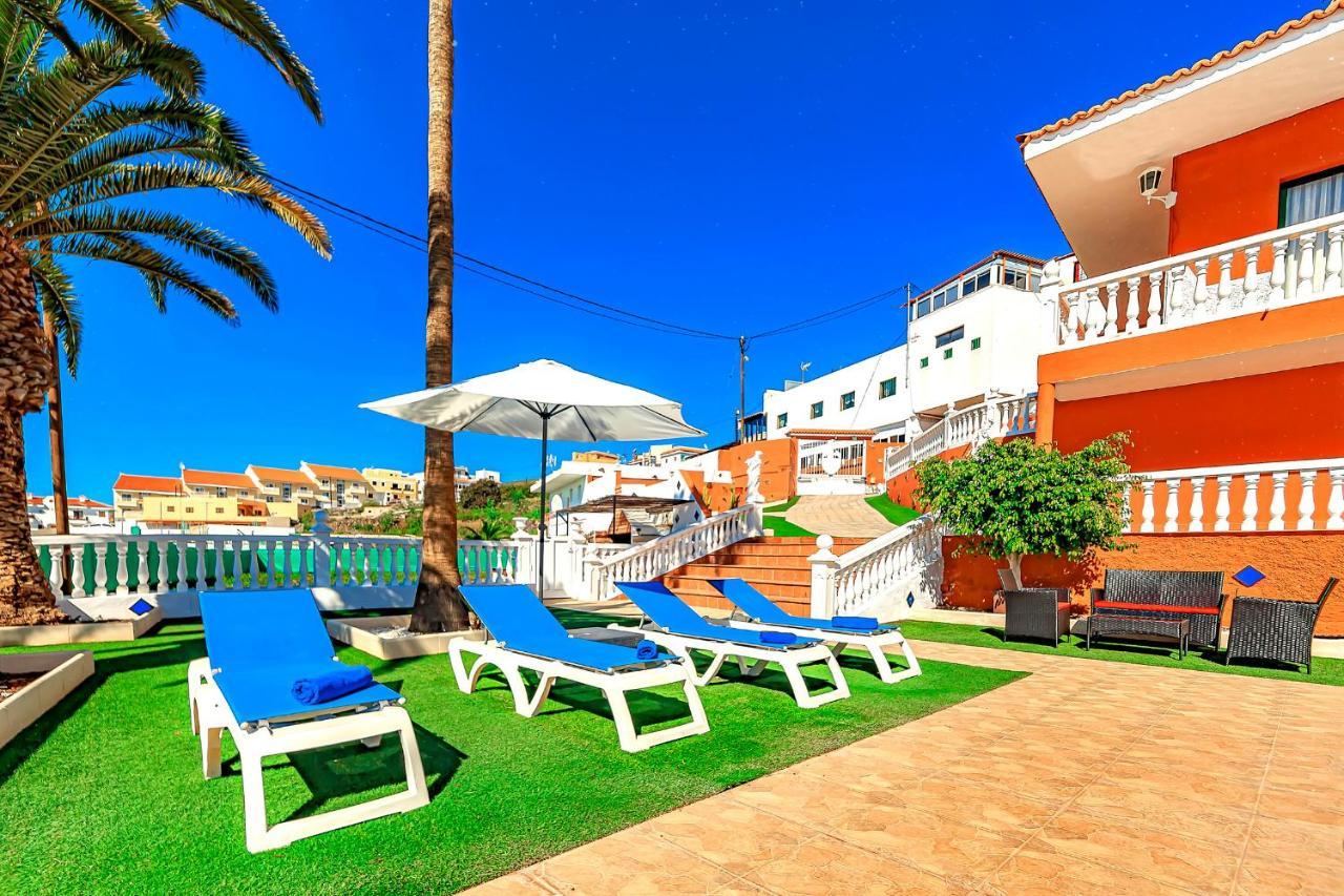 Villa Raquel con las vistas al mar Los Menores Exterior foto