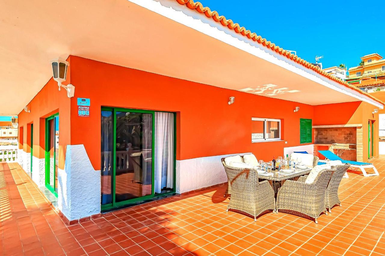Villa Raquel con las vistas al mar Los Menores Exterior foto