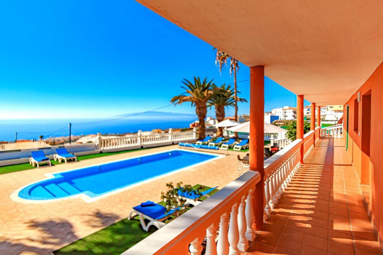 Villa Raquel con las vistas al mar Los Menores Exterior foto