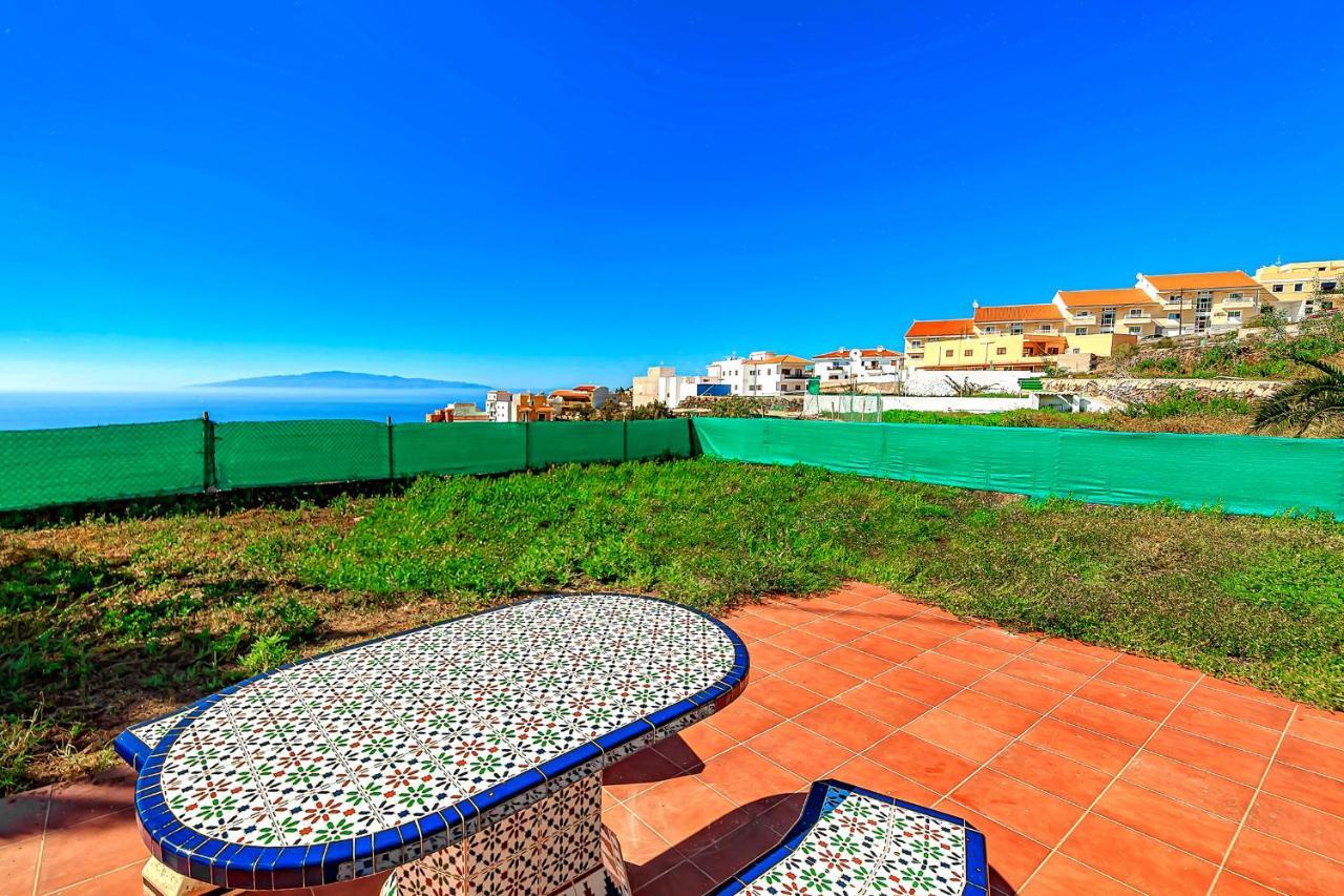 Villa Raquel con las vistas al mar Los Menores Exterior foto